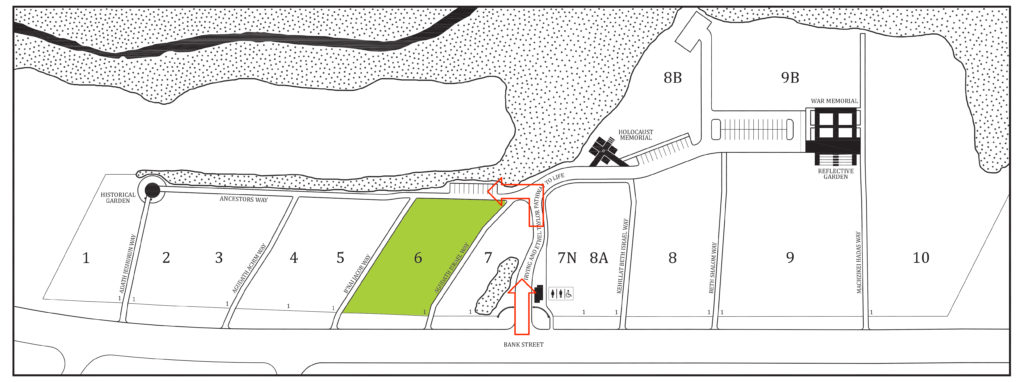 Bank Street Cemetery Map